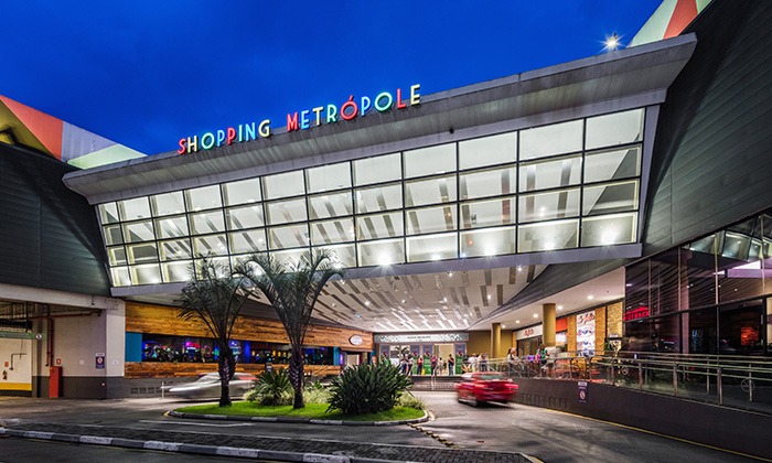 Fachada do Shopping Metropole