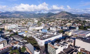 foto área do Passeio Shopping