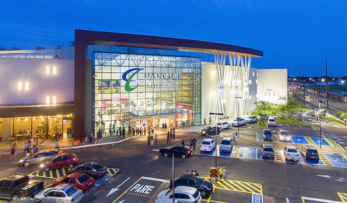 Fachada do Parque Shopping Belem