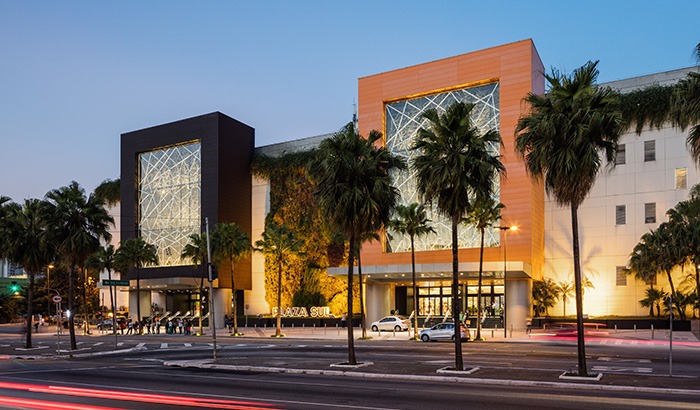 Fachada do Plaza Sul Shopping