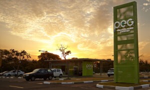 por do sol no PEG do Parque D. Pedro Shopping