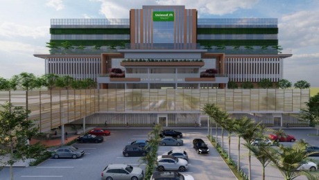 Perspectiva do Hospital Unimed do Parque Shopping Maceió