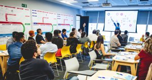 Colaboradores da Aliansce Sonae na Fábrica de Startups