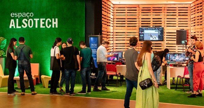 Estande da ALSOTECH na Campus Party