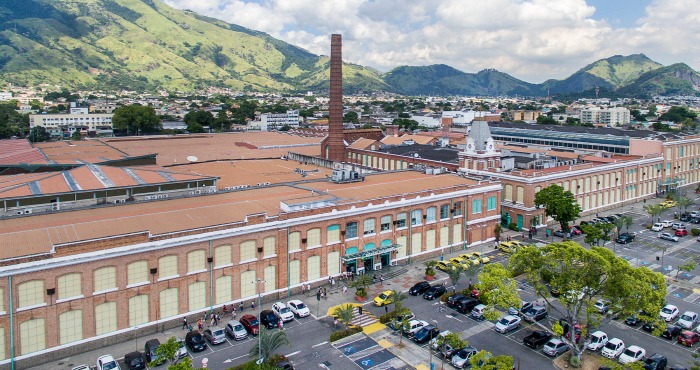 vista área do Bangu Shopping