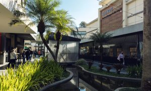 Área externa do Shopping Tamboré