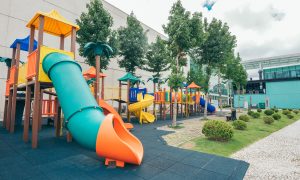 Área infantil do Shopping Villagio Caxias