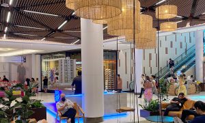 Área interna Center Shopping Uberlândia