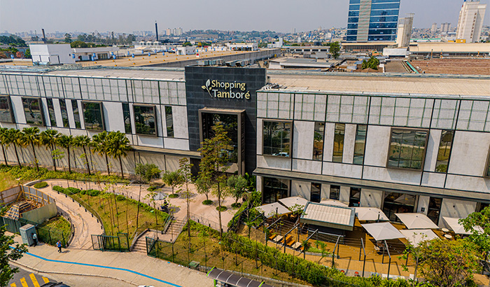 Fachada do Shopping Tamboré