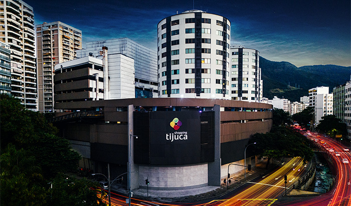 fachada do shopping tijuca