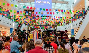 Evento junino no Rio Anil Shopping